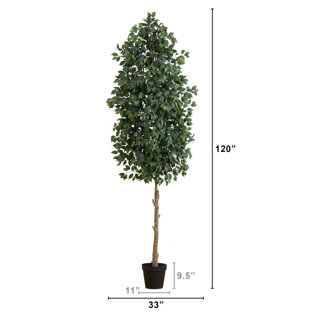10’ Artificial Ficus Tree - Event Décor and Prop Rental