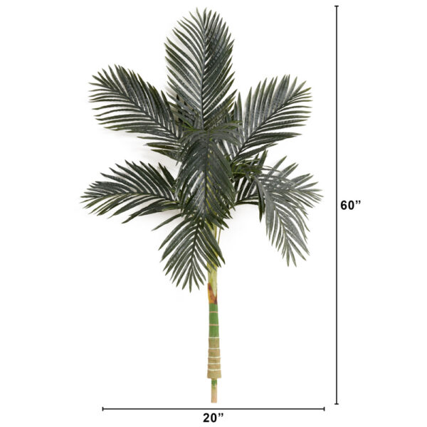 5 Artificial Golden Cane Palm Tree Scale Tile 1