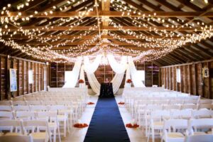 Heritage Prairie Farm Wedding Ceremony Drape Tile