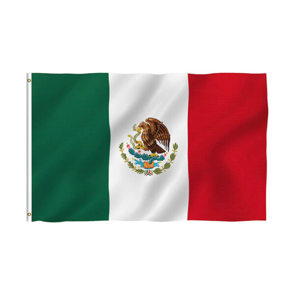 Mexican Flag Tile