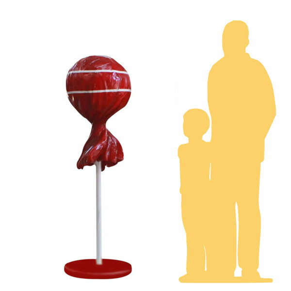 Red Lollipop Scale