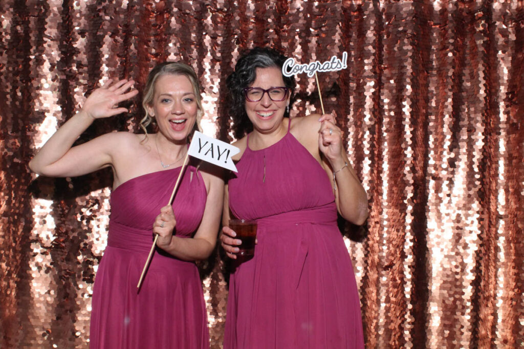 Rose Gold Sequin Photo Booth Backdrop