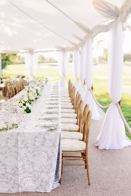 Tent Wedding Drape Cover Poles With Style