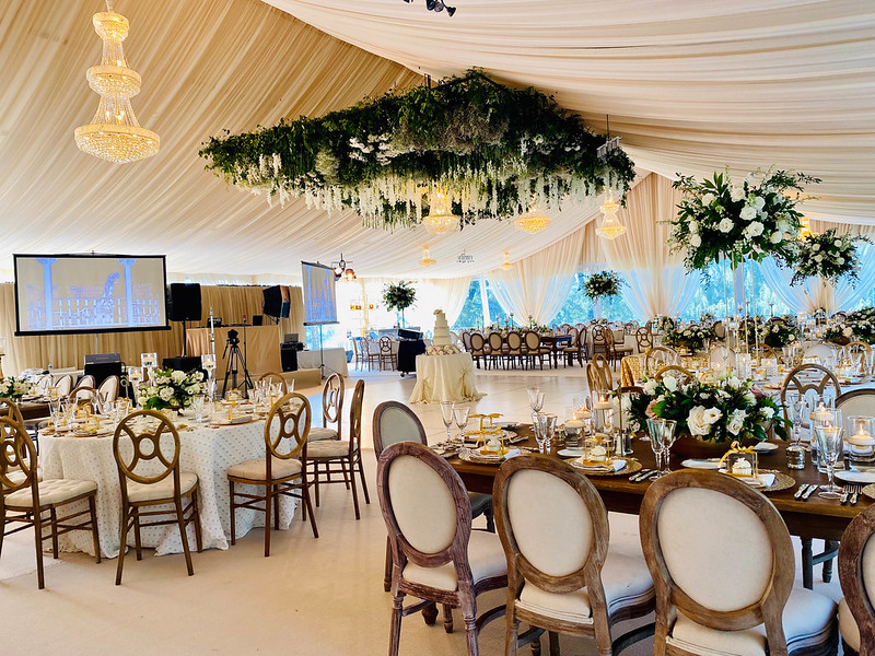 Tent Wedding Drape Bring The Outdoors In