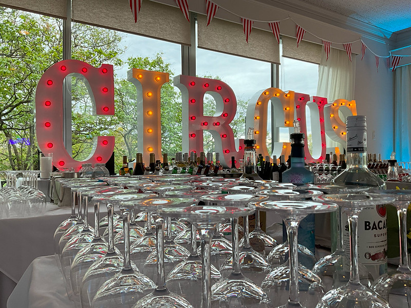 Marquee Letters Spell Out Circus