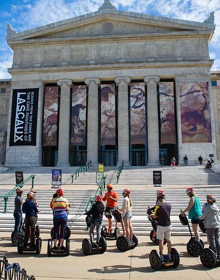 Tourists In Chicago