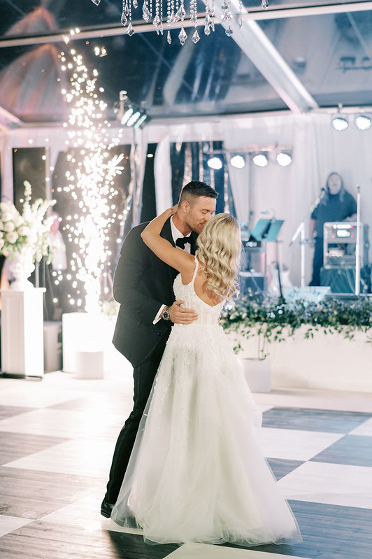 Wedding Sparklers First Dance