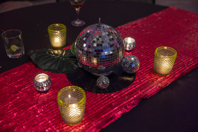 Mirror Ball Table Centerpiece