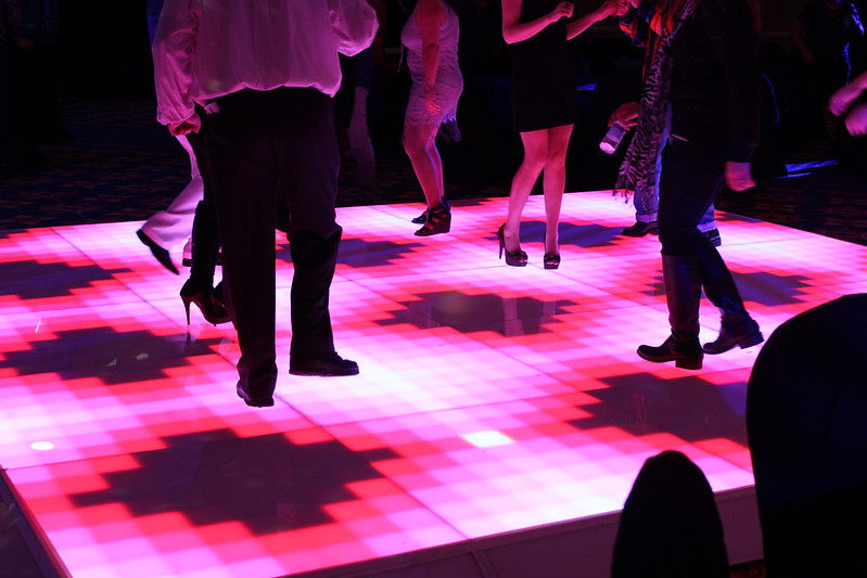 led dance floors