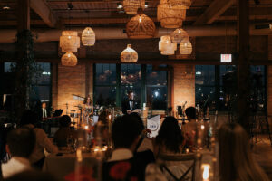 Bridgeport Art Center - Skyline Loft Rattan Lanterns