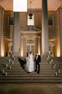 Bride And Groom At Chicago History Museum