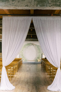 Entry Drape And Wedding Ceremony Stage