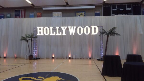 Hollywood Marquee Letters