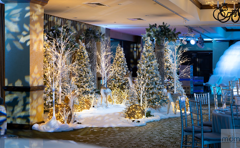 Christmas decor rentals in Chicago