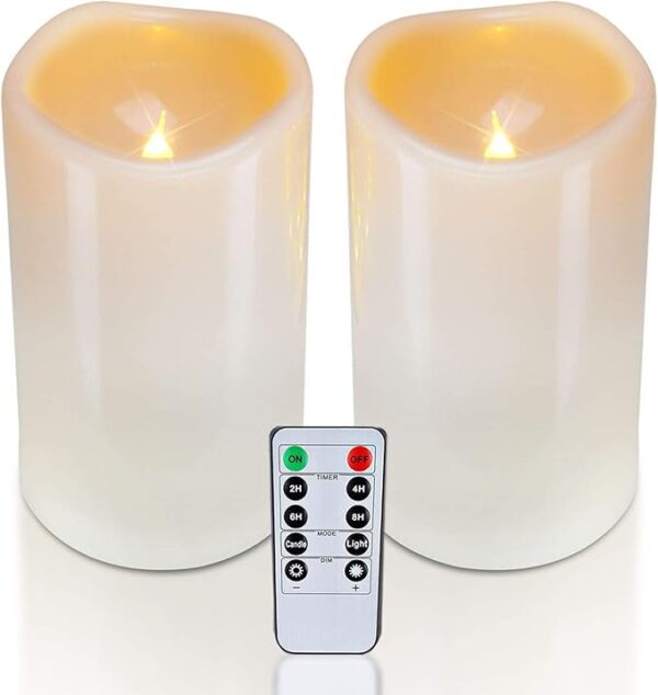 Large Waterproof Flameless Candles