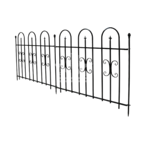 Black Iron Fencing Arch Pieces