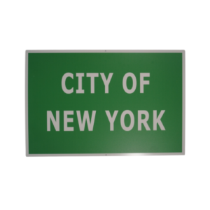 Large NYC Signs