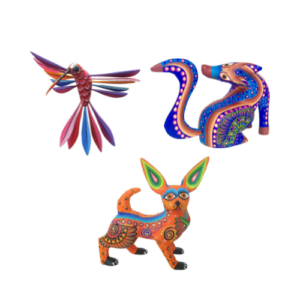 Miniature Mexican Alebrije Statues