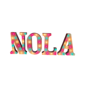 NOLA Marquee Letters