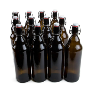 Amber Glass Beer Bottles props