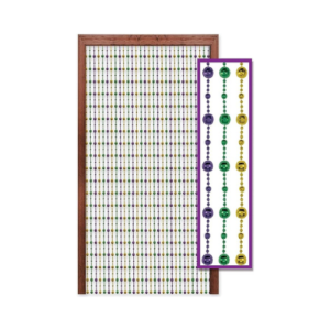 Mardi Gras Bead Curtain