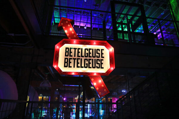 Beetlejuice Marquee Sign