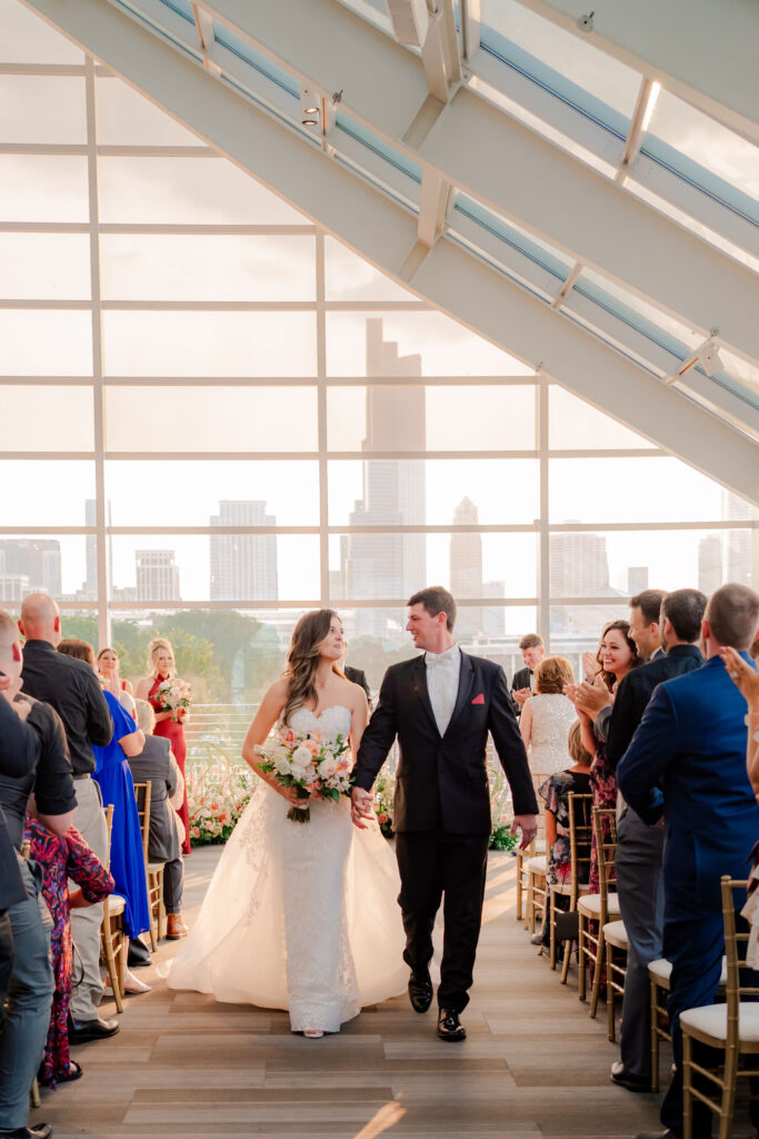 Kayla And Michael'S Wedding At Adler Planetarium