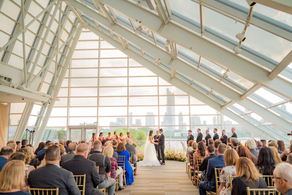 Kayla And Michael'S Wedding At Adler Planetarium