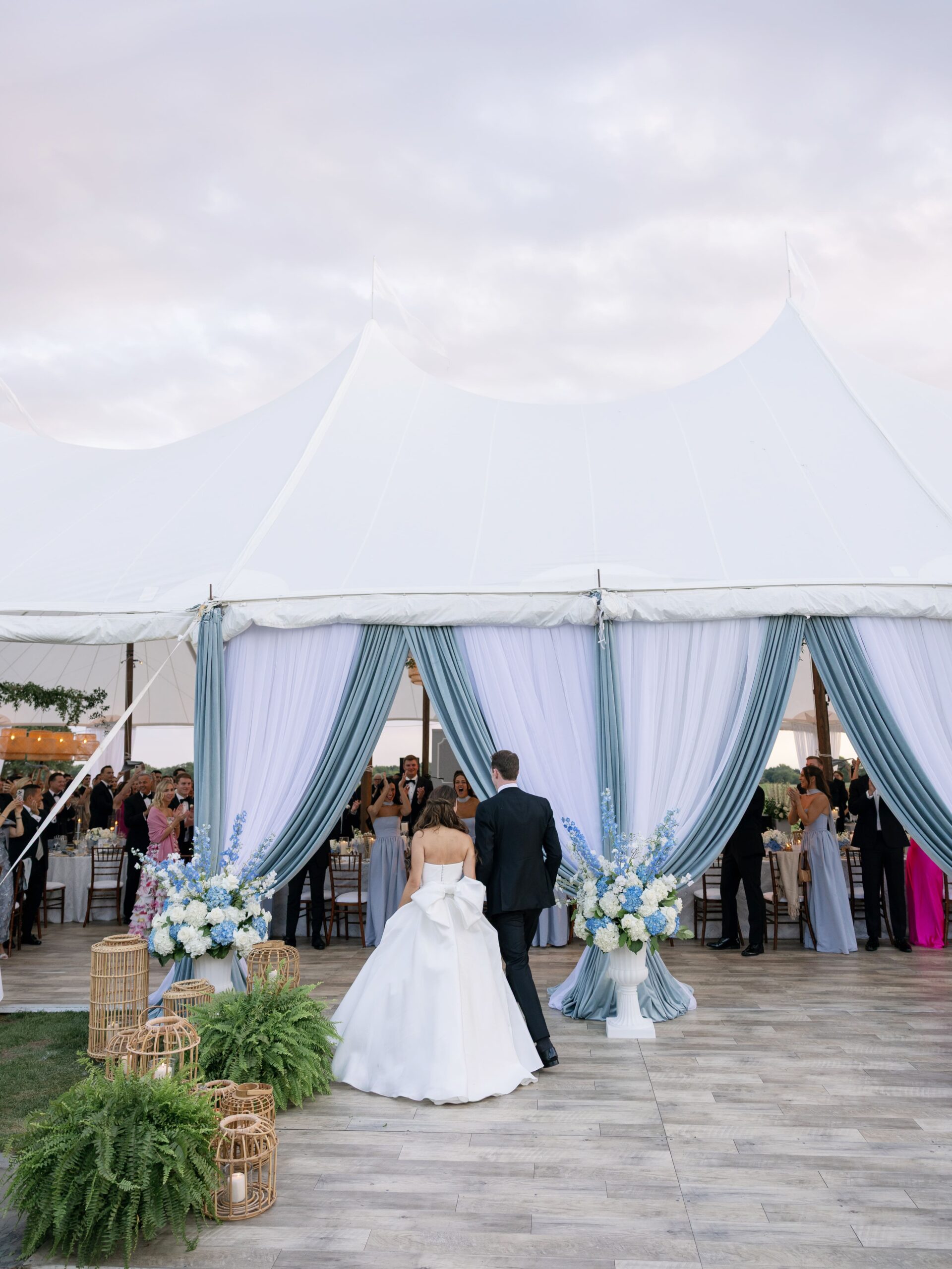 Romantic Tent Wedding Decor