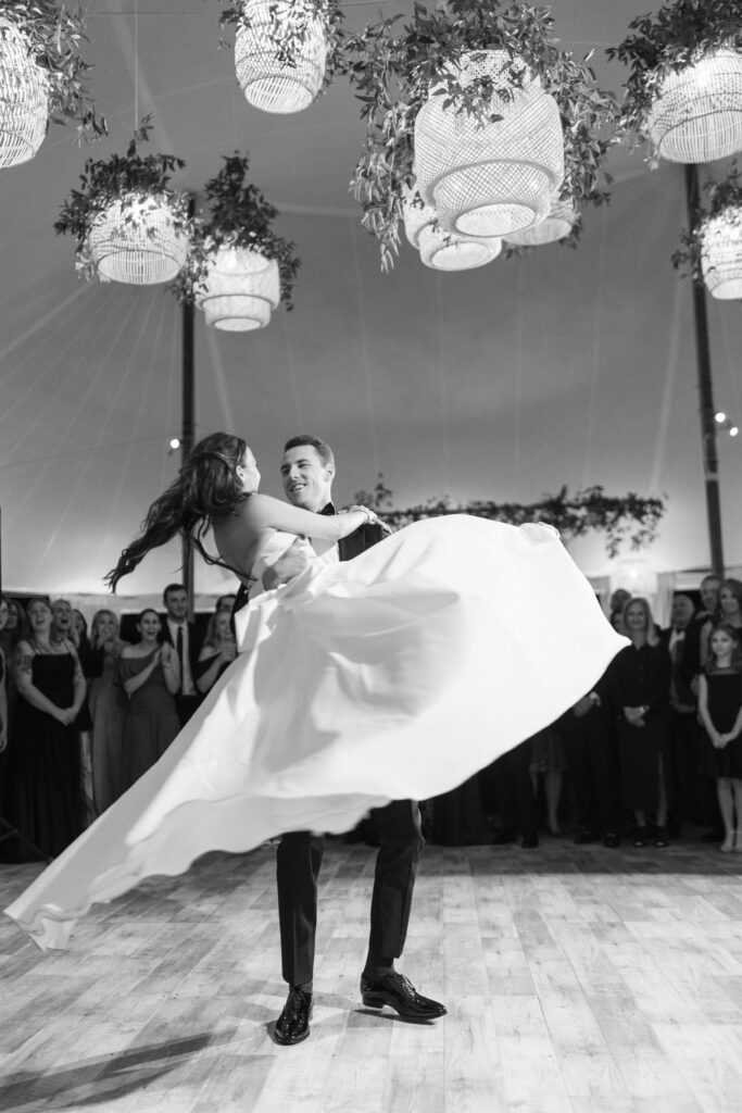 Romantic Tent Wedding Decor