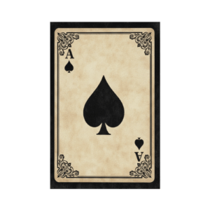Playing Card Rug - Ace