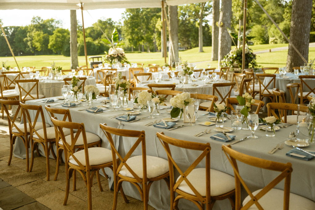 Carleasia And Matthew'S Tent Wedding Reception