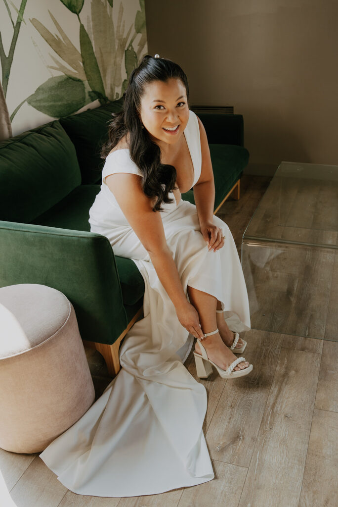 Bride'S Getting Ready