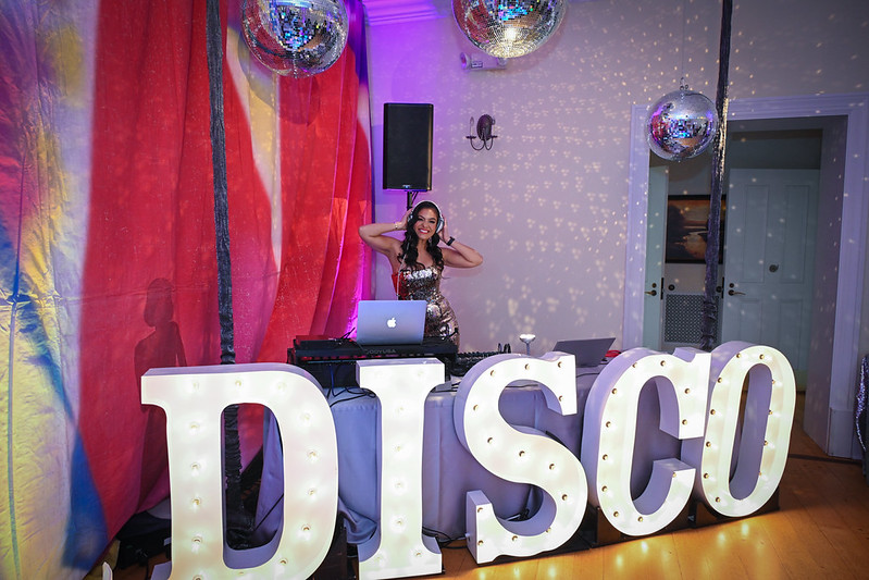 Disco Marquee Letters