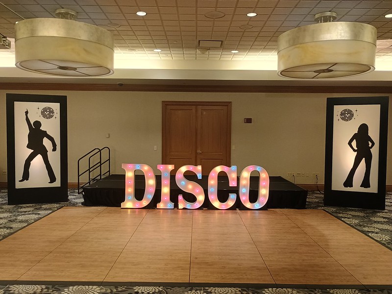 Disco Marquee Letters