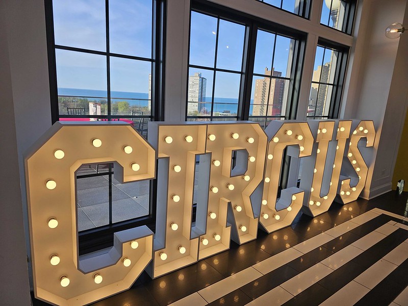 Circus Marquee Letters
