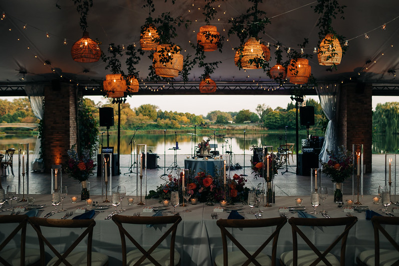 Rattan Lanterns Wedding Lighting