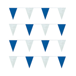 Blue/White Pennant Flag