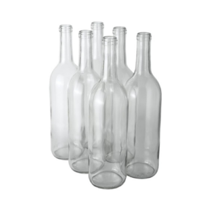 Clear Wine Bottle