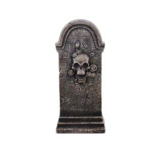 Skull and Roses Tombstone